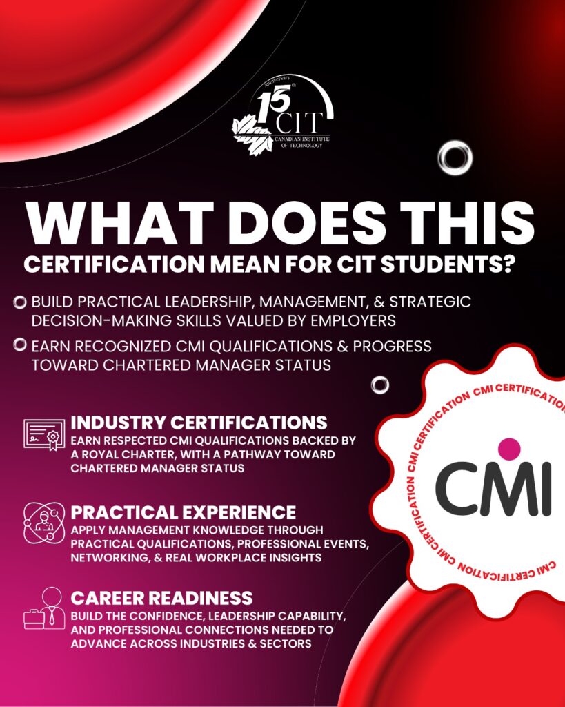 CIT CMI Certification